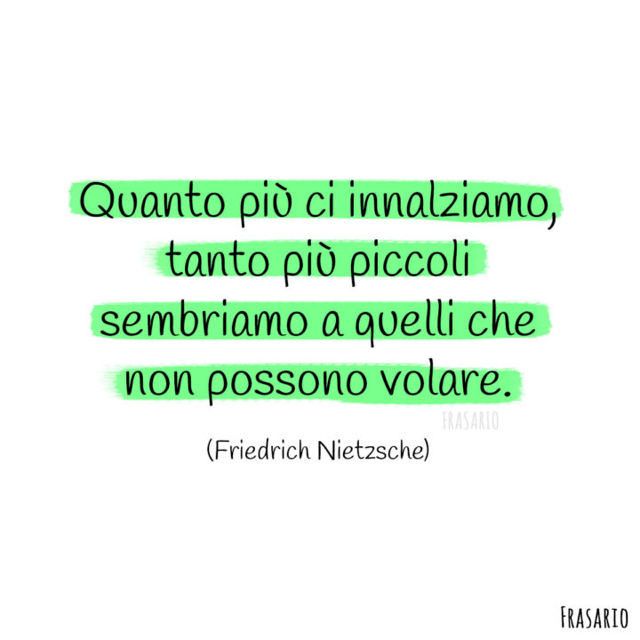 Frasi vita volare Nietzsche