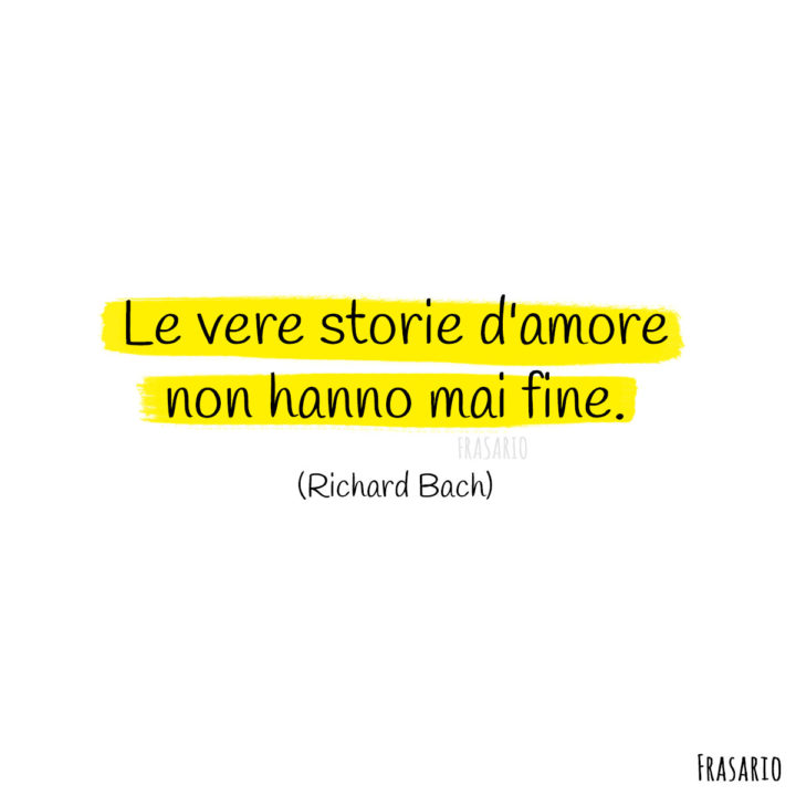 Frasi amore finito storie Bach