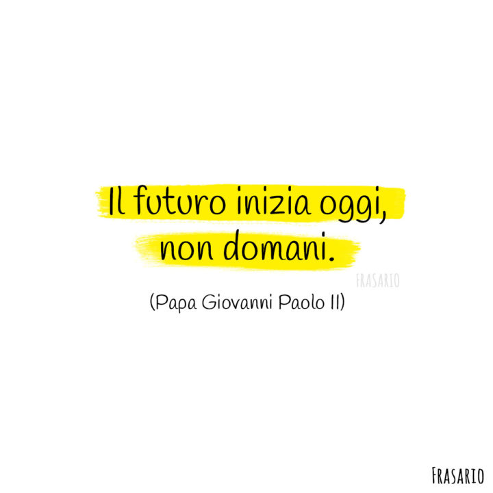 Frasi auguri laurea futuro Papa Giovanni