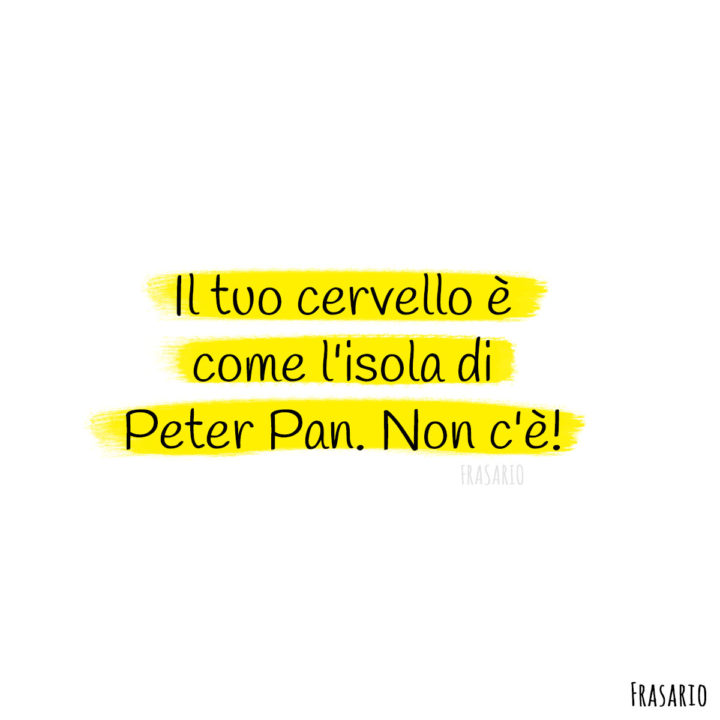 Frasi cattive cervello