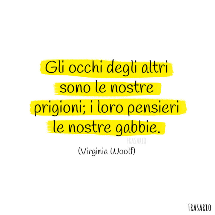 Frasi sguardo prigioni Woolf