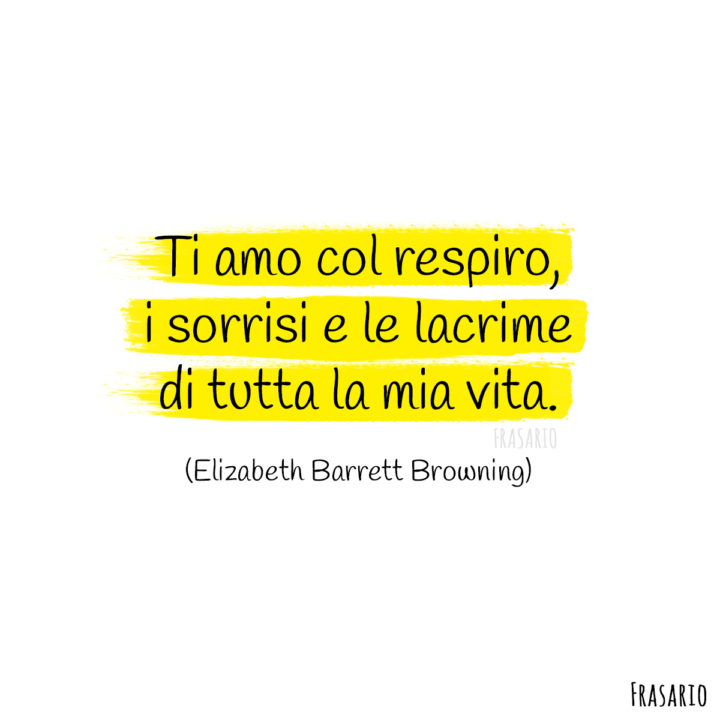 frasi amore amo browning