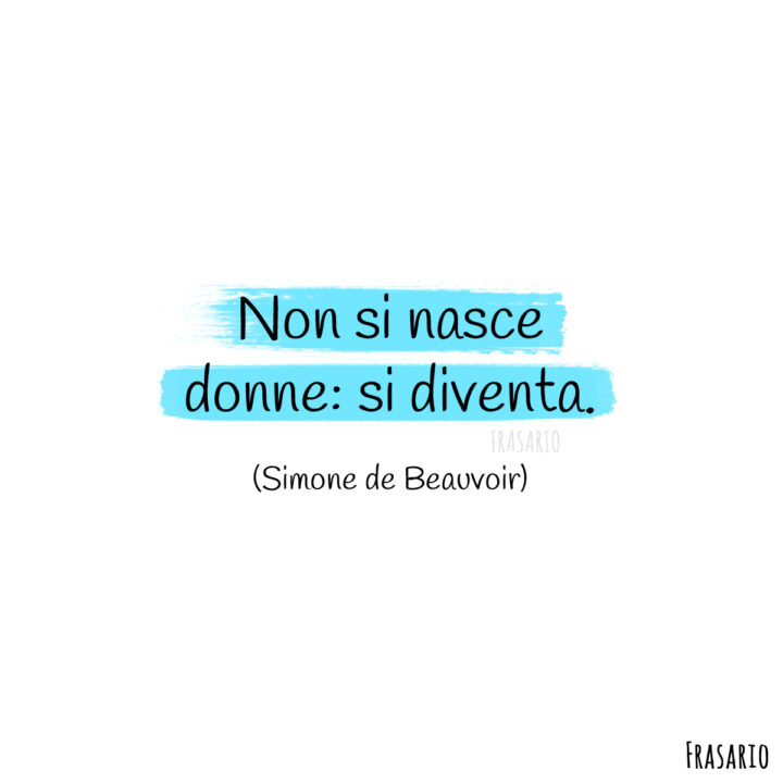 frasi auguri festa donne diventa beauvoir