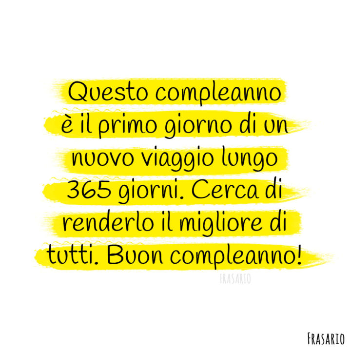 Frasi Buon Compleanno viaggio