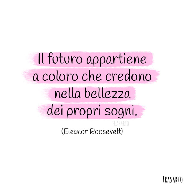 frasi laurea futuro roosevelt