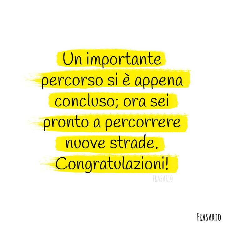 frasi laurea strade