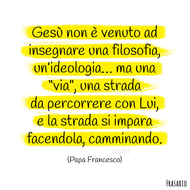 frasi battesimo gesù papa francesco