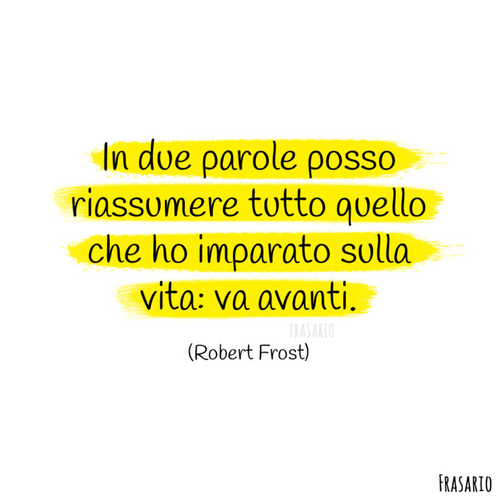 frasi belle vita frost