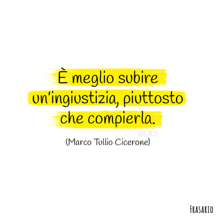 frasi latino famose ingiustizia cicerone