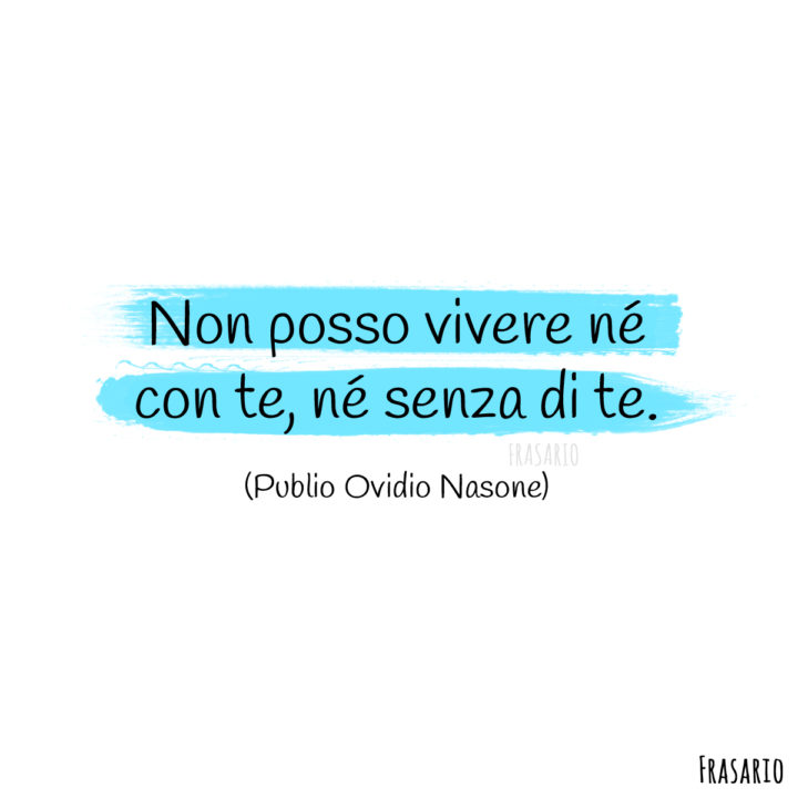 frasi latino famose vivere ovidio