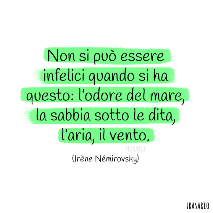 frasi mare infelici nemirovsky