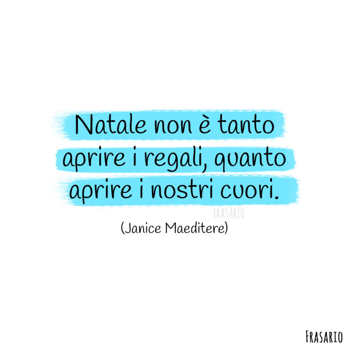 frasi natale regali maeditere