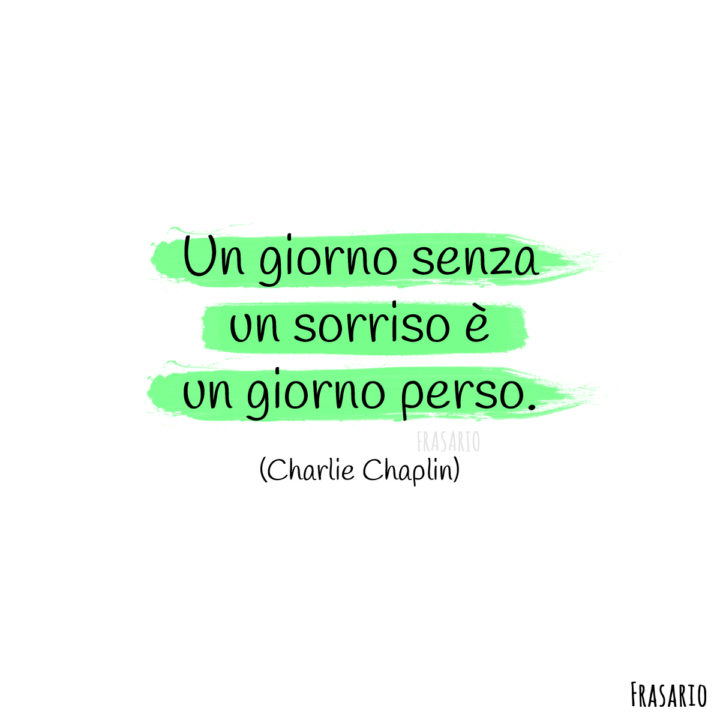 frasi sorriso giorno chaplin