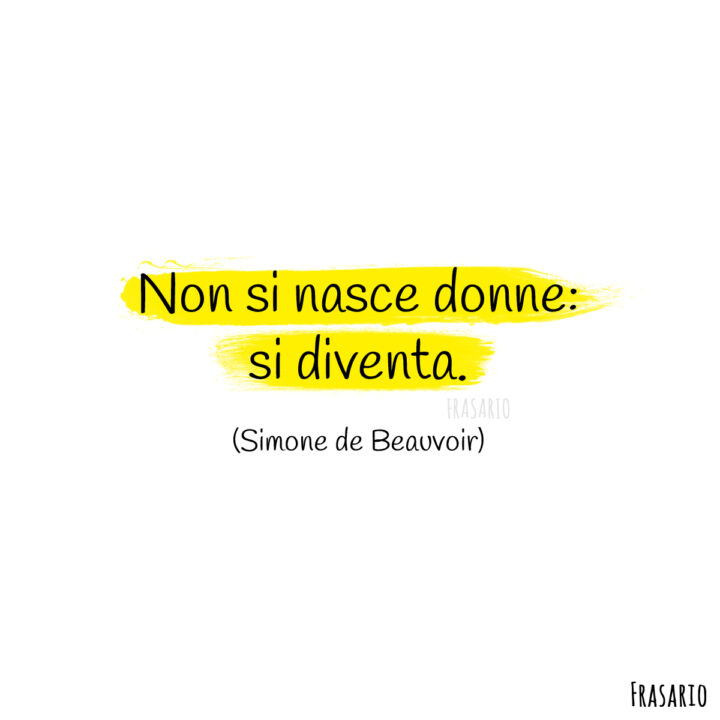 frasi chica mala donne beauvoir