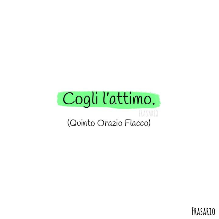 frasi latino tatuaggi cogli attimo