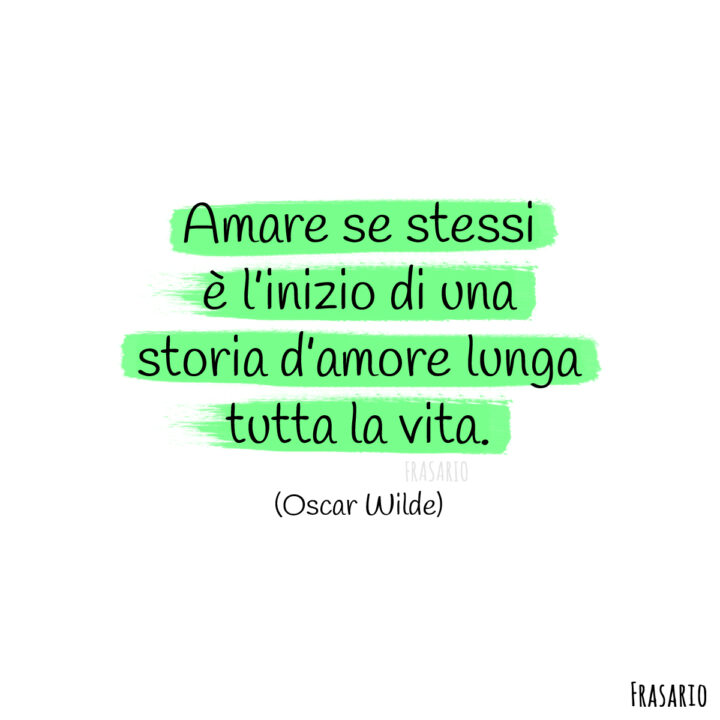 frasi sull amore se stessi wilde