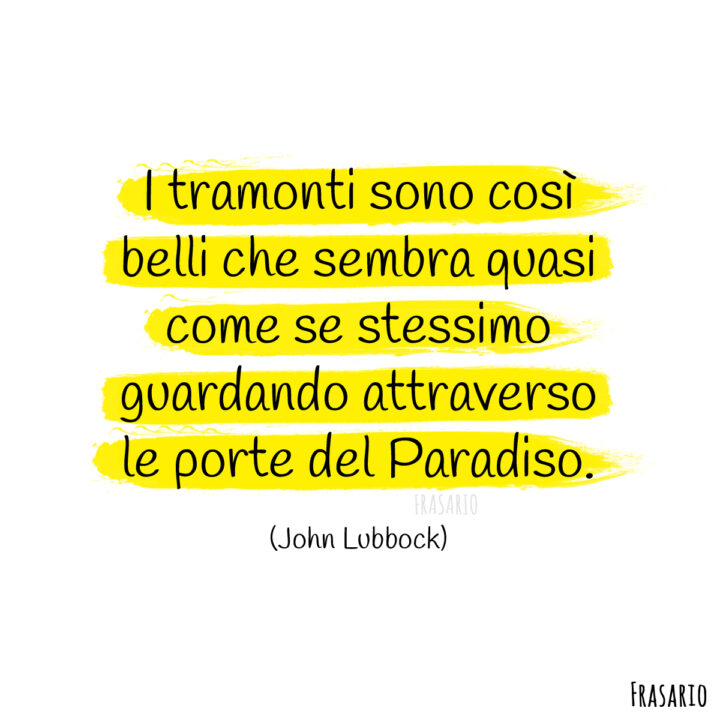 50 Frasi sul Tramonto brevi, belle e famose (con immagini)