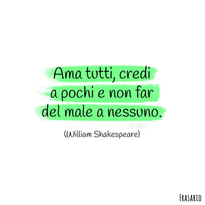 frasi belle tumblr instagram facebook whatsapp shakespeare